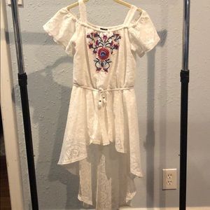 Sequin Hearts jumper / romper . Shorts/ dress